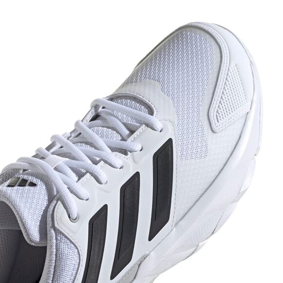NWT adidas Men’s Courtjam Control 3 Tennis Shoes White/Black/Grey 8.5 main image 4